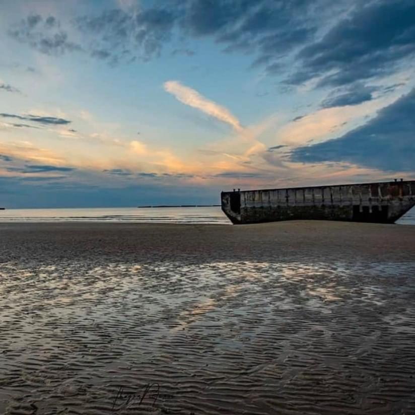 Nid De Pie Grand Duplex Lumineux Cadre Verdoyant Calme A 5 Mn De La Mer Pres Port En Bessin, Bayeux, Omaha Beach, Commes Exteriér fotografie